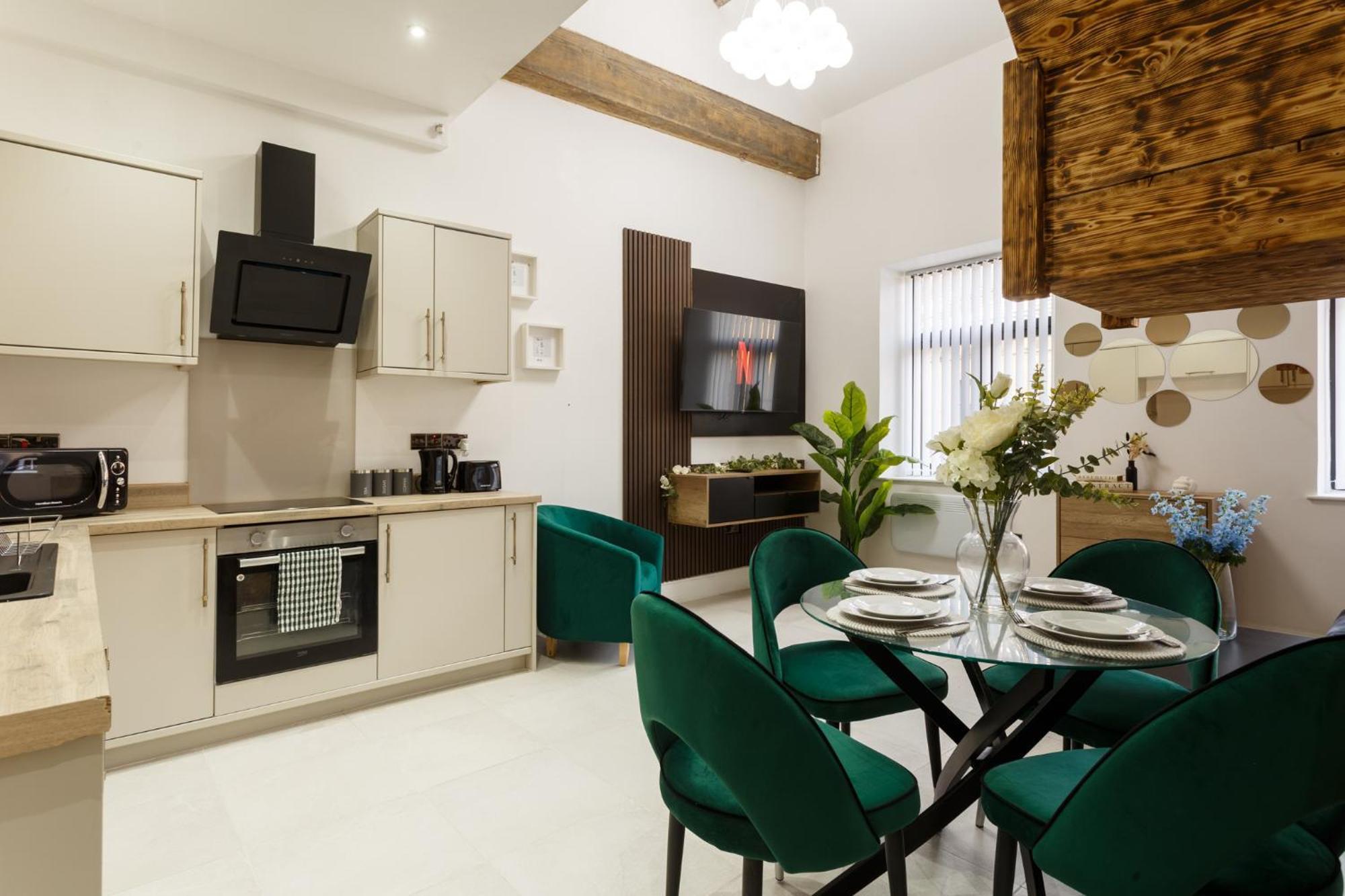 Bradford Luxury Central Apartment Bagian luar foto