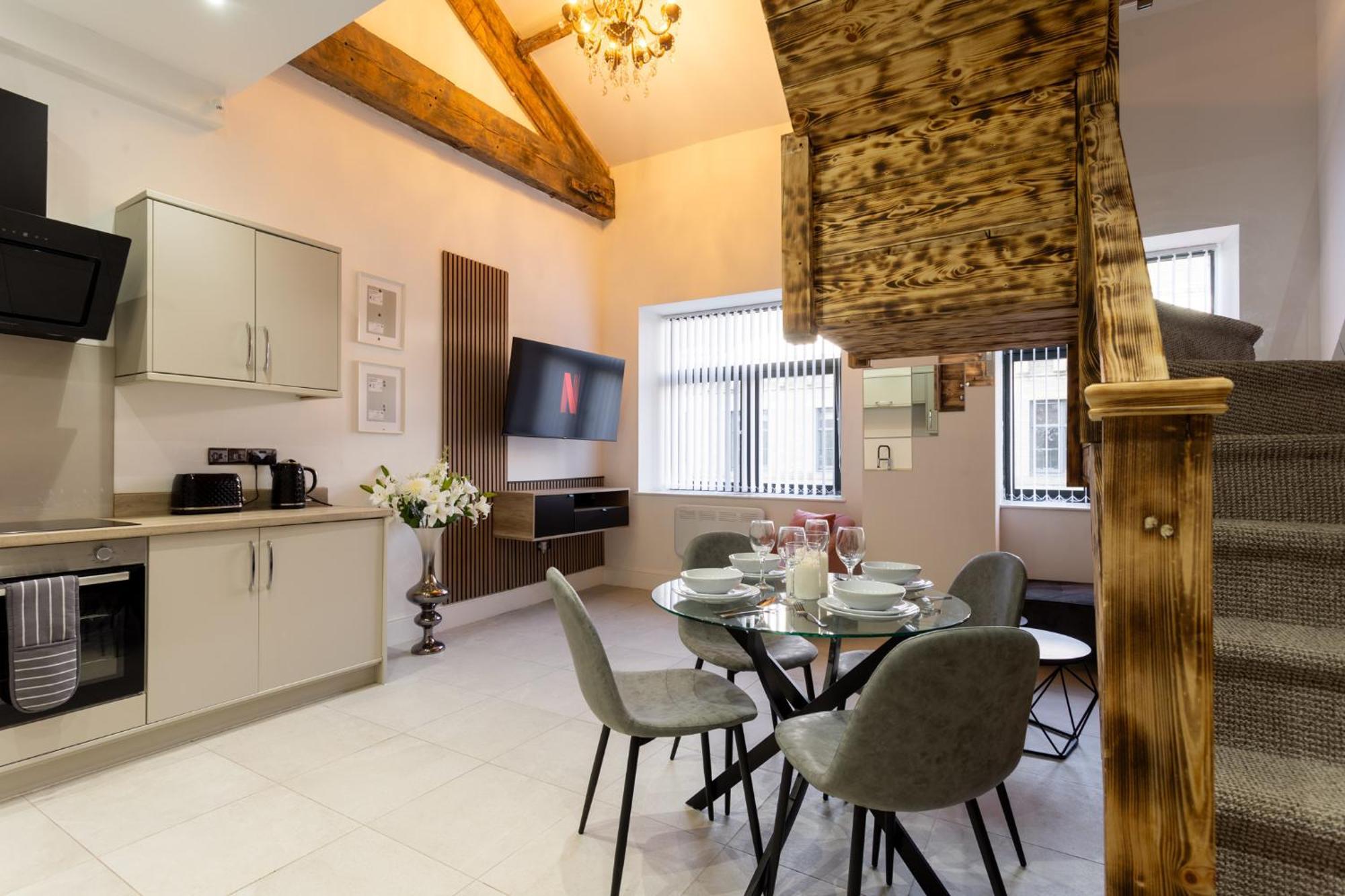 Bradford Luxury Central Apartment Bagian luar foto